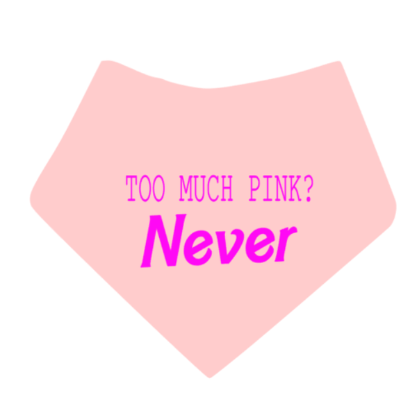 Barbie bandana TOO MUCH PINK? NEVER!