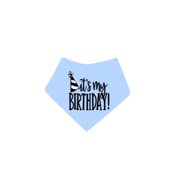 Honden verjaardag bandana IT'S MY B-DAY