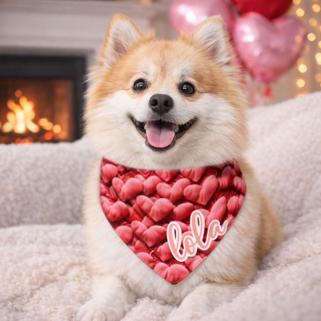 Valentijn honden bandana Furever Love