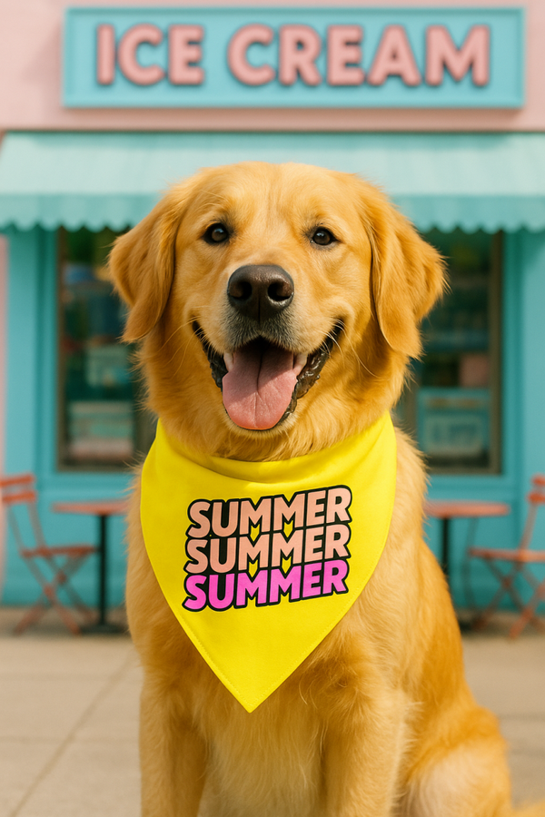 Zomer honden bandana Summer