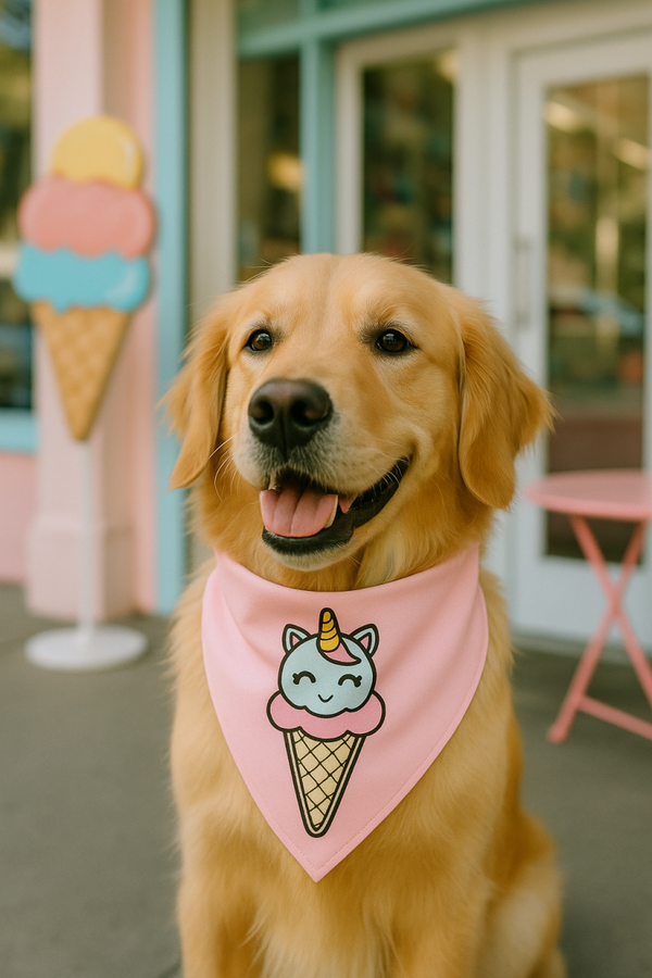 Zomer honden bandana Summer unicorn