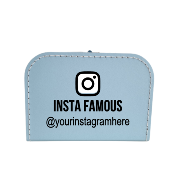 KOFFER INSTA FAMOUS MET INSTA ACCOUNT