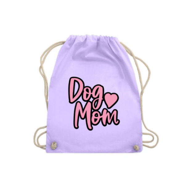 Trekkoord tas Dog Mom