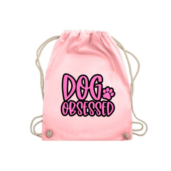 Trekkoord tas Dog Obsessed
