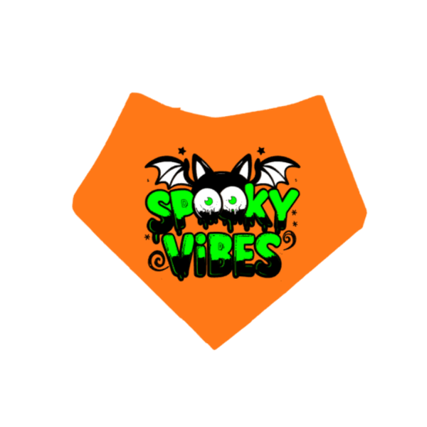 Halloween honden bandana SPOOKY VIBES