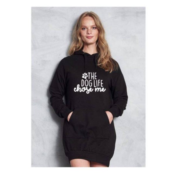Hoodie Dress The Dog life chose me