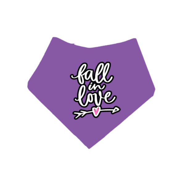 Honden bandana Fall in Love