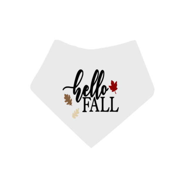 Honden bandana Hello Fall