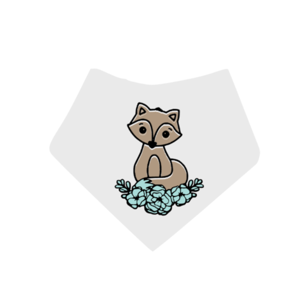Honden bandana Cute Fox