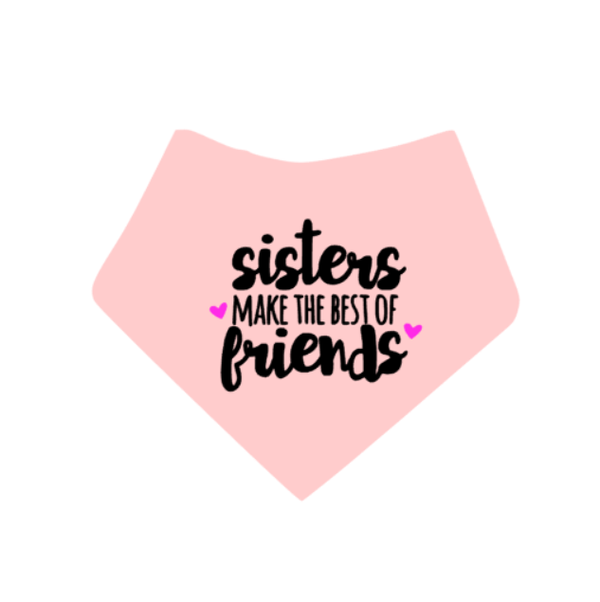 Honden bandana Sisters make the best of friends