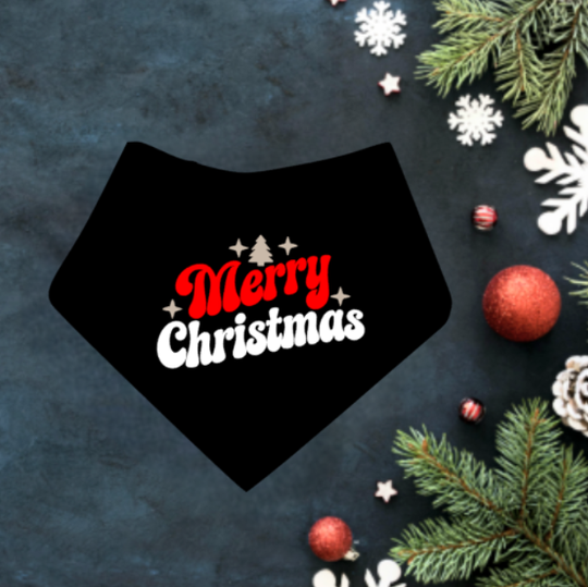 Honden kerst bandana Merry Christmas