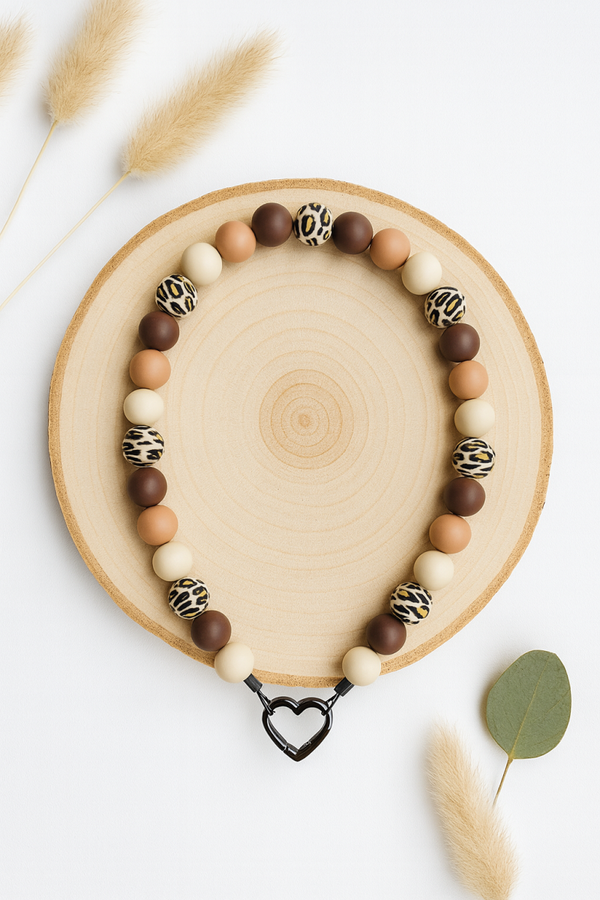 Honden ketting Caramel Wild