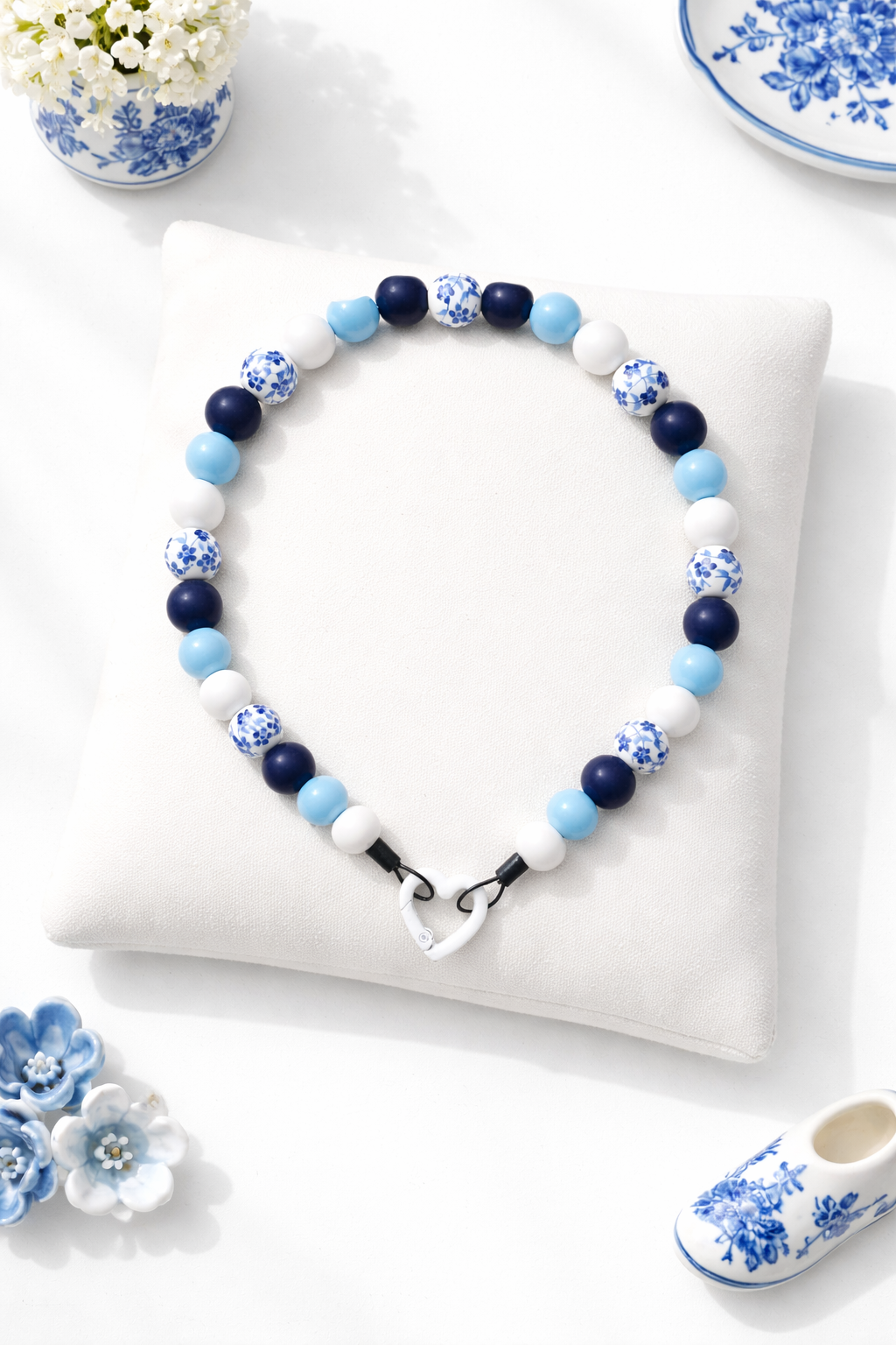 Delfts Blauw Hondenketting