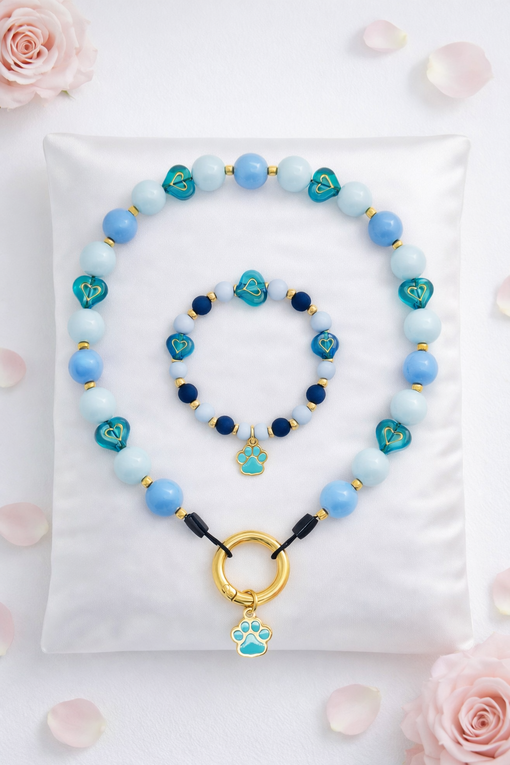 Moederdag hondenketting Mama’s Paw Love