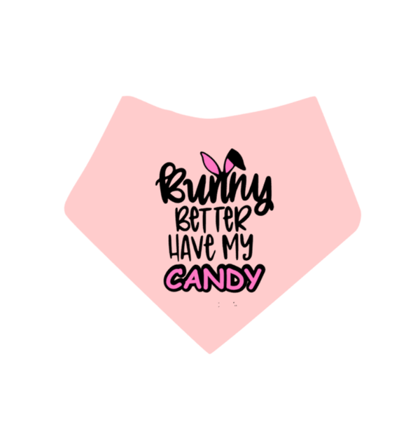 Pasen honden bandana Bunny better have my candy