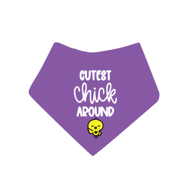 Pasen honden bandana Cutest Chick around