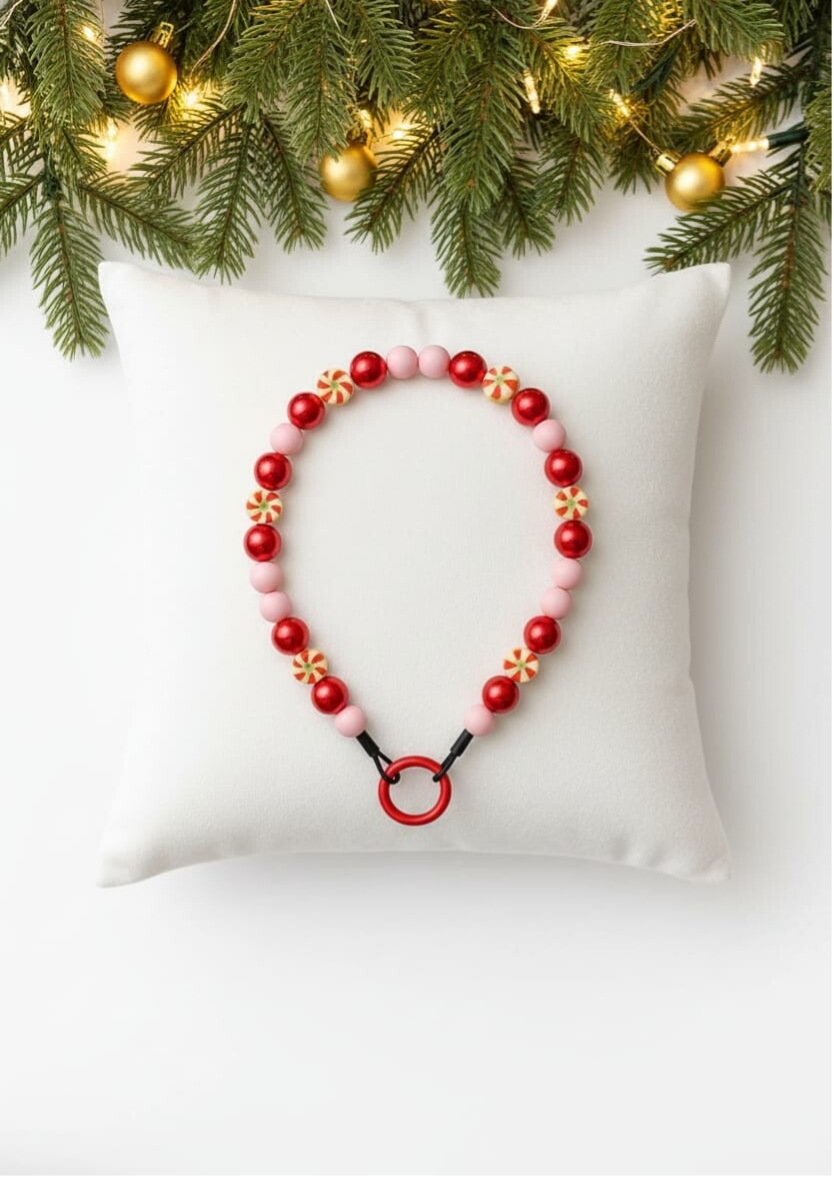 Honden ketting kerst Rosy Paw