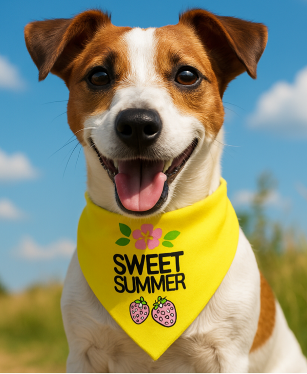 Zomer honden bandana Sweet Summer
