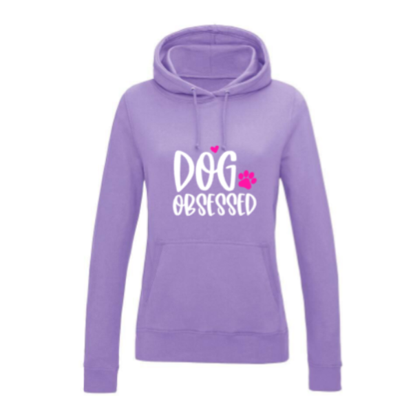 Dames hoodie Dog obsessed