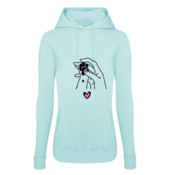 Dames hoodie One Love