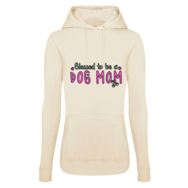Dames hoodie Blessed to be a dog mom