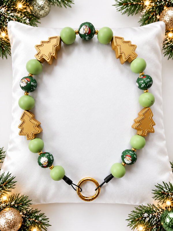 Honden ketting kerst Santa's helper