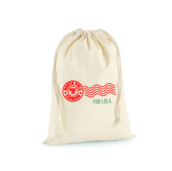 Kerstcadeau zak Express mail