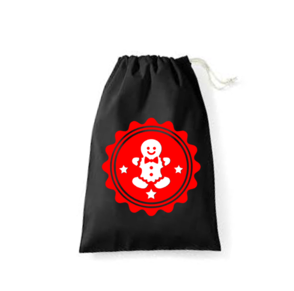 Kerstcadeau zak Gingerbread