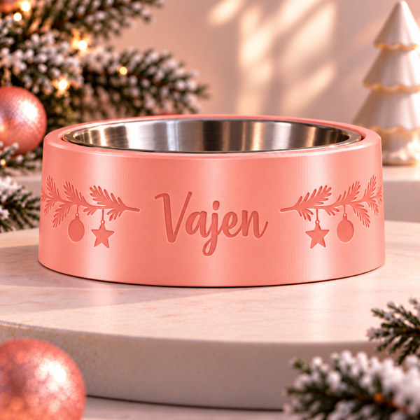 Kerstvoerbak met Naam – Dennentakken