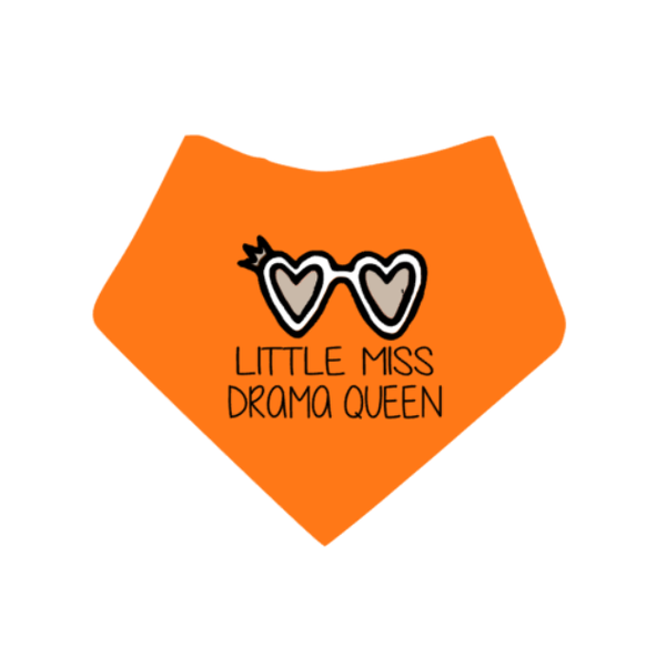Koningsdag bandana voor honden Little miss drama queen