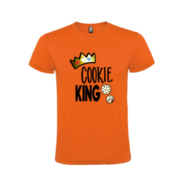 Koningsdag shirt voor heren Cookie King