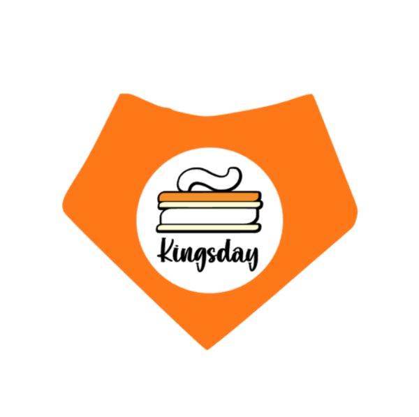 Koningsdag bandana voor honden Tompouce