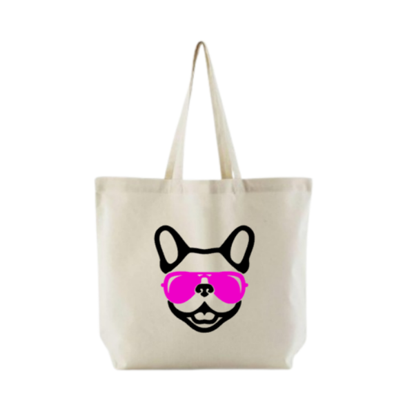 XL shopper / strandtas Frenchie