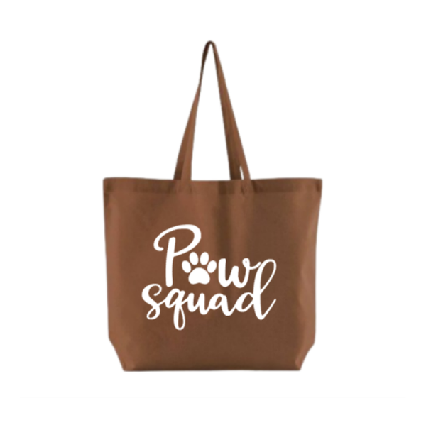 XL shopper / strandtas Paw squad