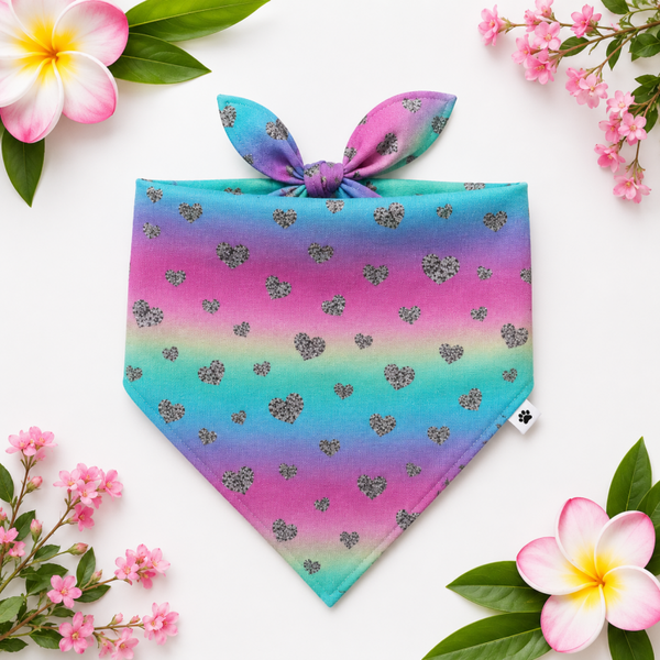 Zomer honden bandana Mermaid heart