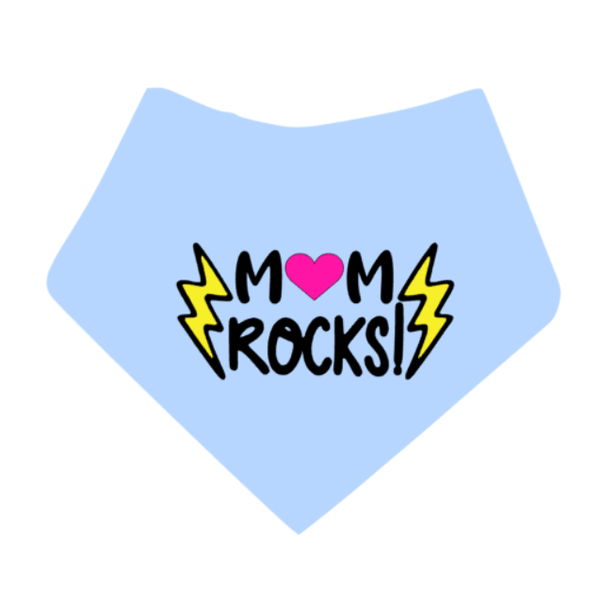 Moederdag bandana voor honden Mom rocks