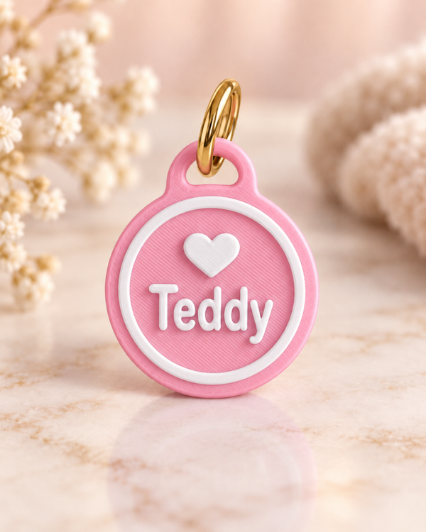 Gepersonaliseerde NFC Tag – Naam & Rand