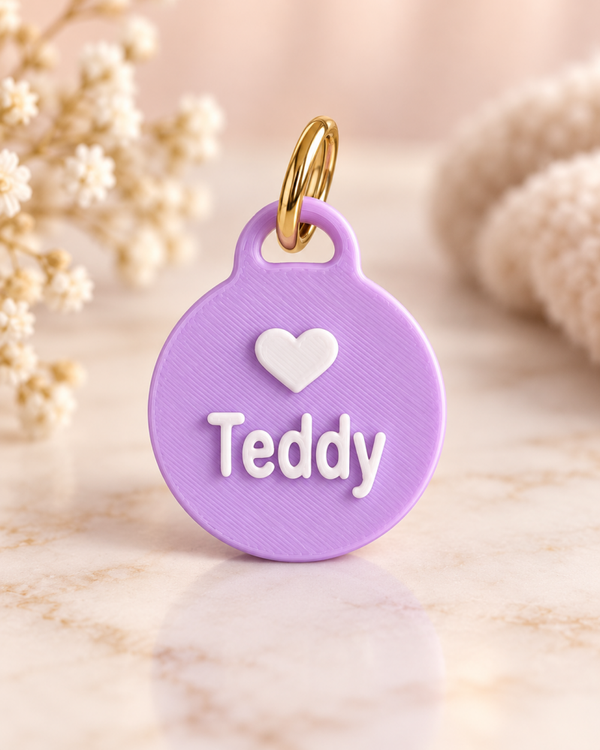 Gepersonaliseerde NFC Tag – Naam & Hartje