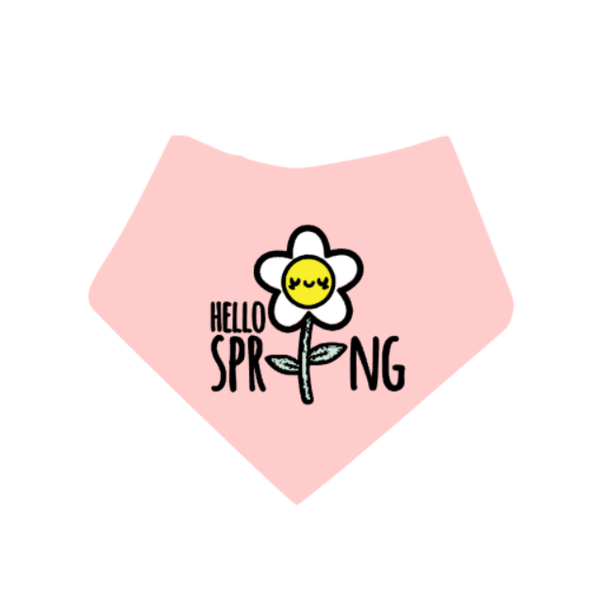 Pasen honden bandana Hello Spring
