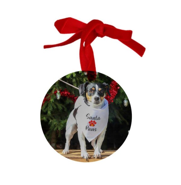Kerstbal met eigen foto