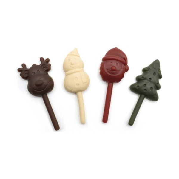 Xmas lolly mix assorti 4 stuks