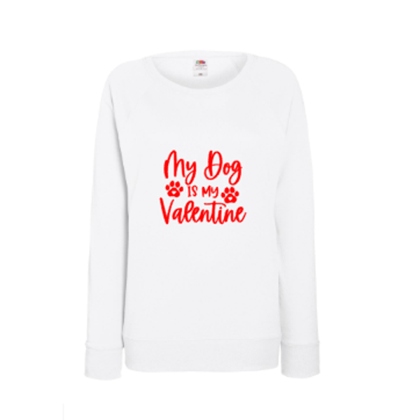 Valentijn Sweater My dog is my Valentine
