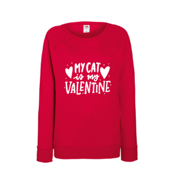 Valentijn Sweater My cat is my Valentine