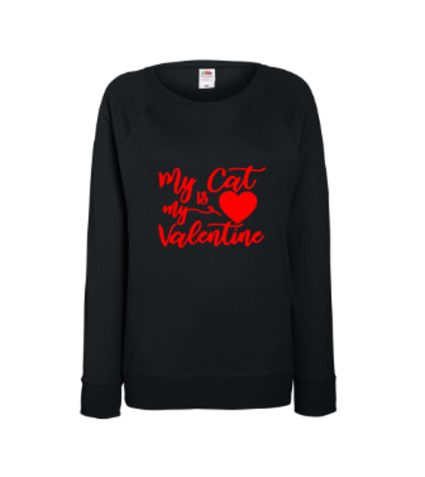 Valentijn Sweater My cat is my Valentine