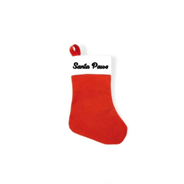 Kerstsok Santa Paws