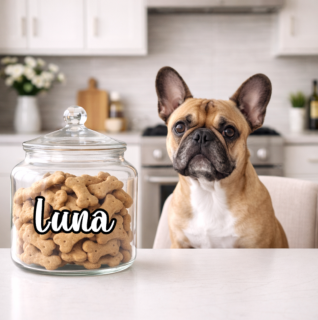 Naamstickers voor Honden – Personaliseer Alles van Jouw Viervoeter!