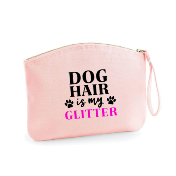 Strap tasje Dog hair is my glitter