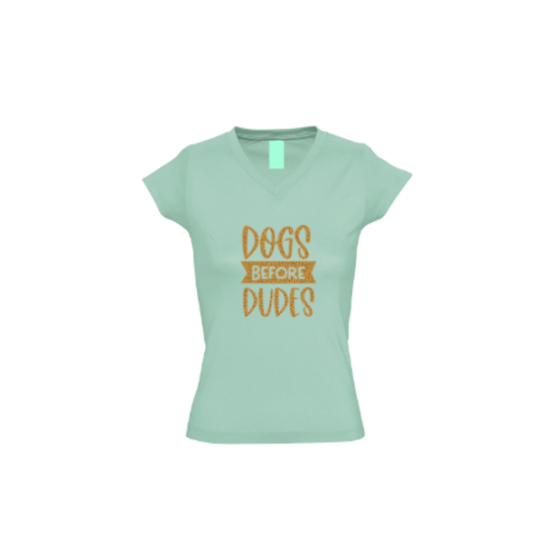 DOGS BEFORE DUDES SHIRT