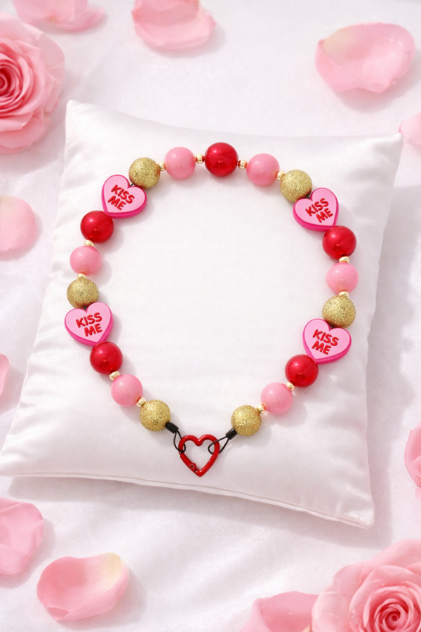 Valentijn Hondenketting Kiss Me