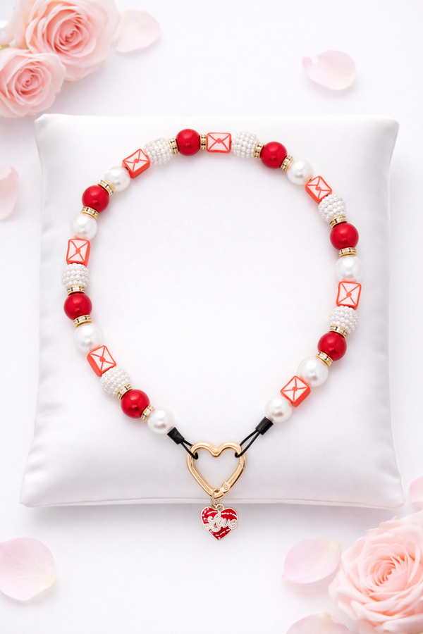 Valentijn Hondenketting Love Letter